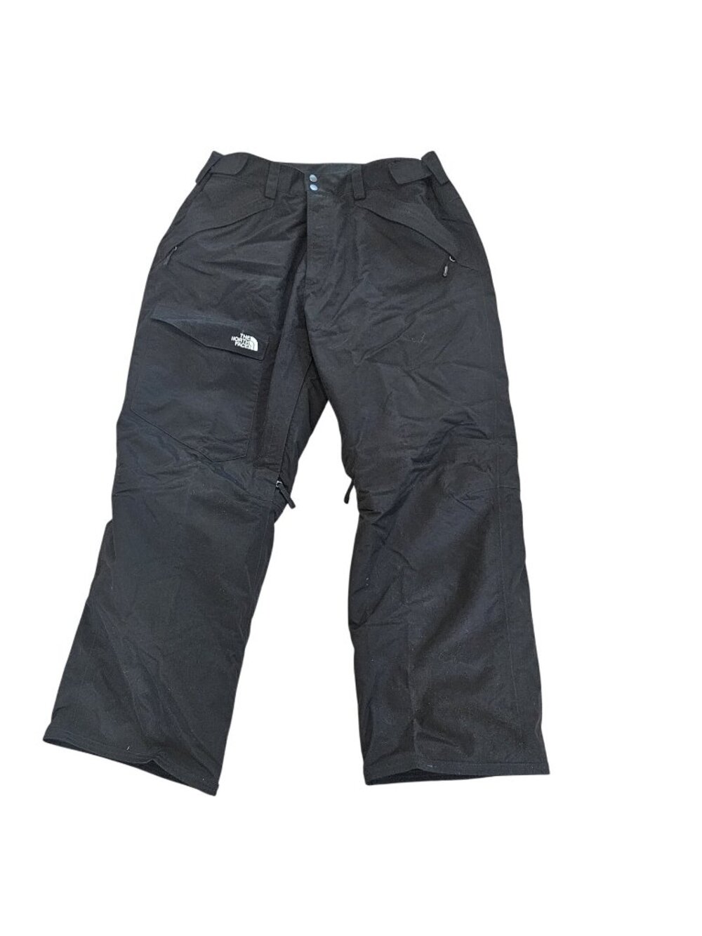 North Face Black Freedom Pants Snowboard Ski Waterproof Snow Mens XL 36x29